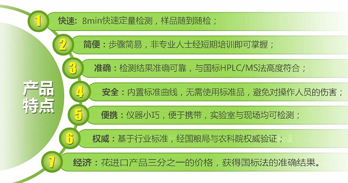 南京微測(cè)生物真菌毒素系列熒光定量檢測(cè)試紙條產(chǎn)品亮優(yōu)點(diǎn)